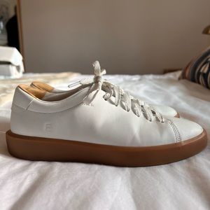 Everlane ReLeather Tennis Shoes with Gum Sole, W7